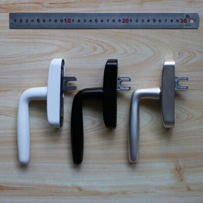 大水滴内开内倒 外开外倒通用窗把手 边叉中叉外露长度25mm至80mm