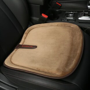 冬季毛绒单片记忆棉加厚保暖座垫短绒通用汽车短毛坐垫家用座椅垫