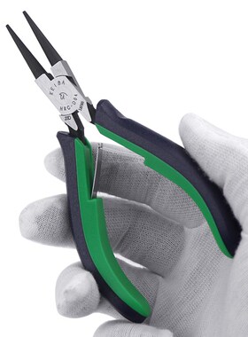 马牌keib水口钳精密电子钳珠宝钳弯斜 嘴钳首饰加工钳子