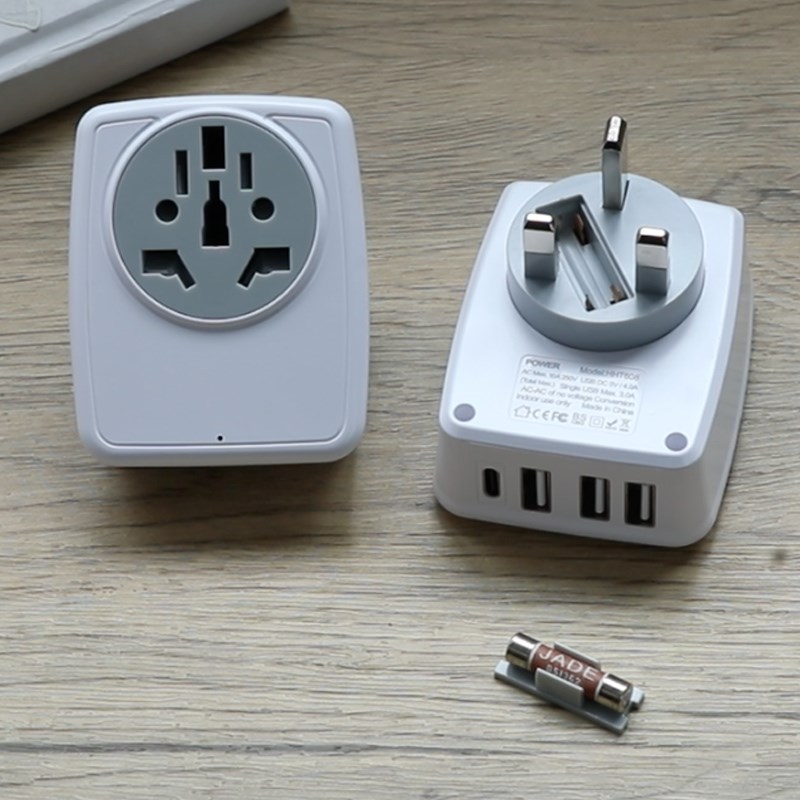 新万用转换器英标插头英规扩展器无线tpcy-c插头面板家用插板拖板