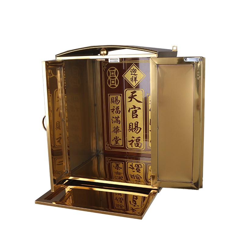 不锈钢佛龛带门挂龛壁龛佛柜佛台供台神龛家用可挂墙现代风柜子