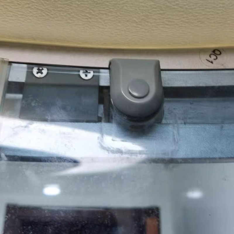 弧型轨道移门滑轮配件淋浴房沐浴房单轮吊轮圆弧老式卫生间浴室