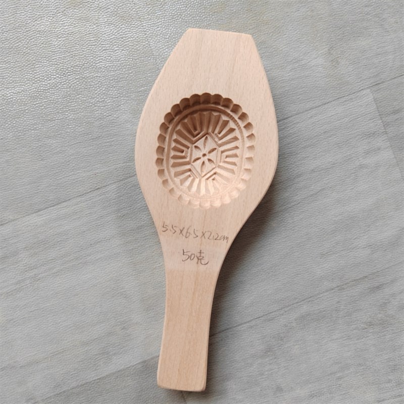 加深立体寿龟印模 壽粿印模 木质实木整木模具 青团粿印 糕点模具