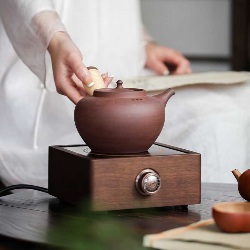 【黛玉急须侧把壶】围炉煮茶电陶炉煮茶炉家用煮茶壶套装茶具茶壶