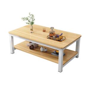 客厅茶几桌双层边几16090两用60cm70宽50餐桌高办公室80出租房