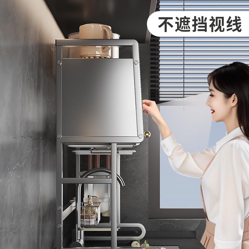 不锈钢厨房洗碗水槽置物架水池上方多功能放碗盘碗架收纳沥水架子