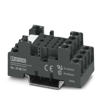 菲尼克斯继电器底座 ECOR-2-BSC2-RT/4X21-2908214-10 一包10个