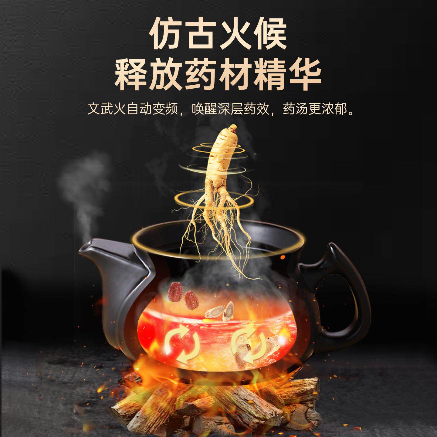 中药养生电煎壶全自熬药药熬汤砂锅药罐家用煎锅炖药煲动YH001药