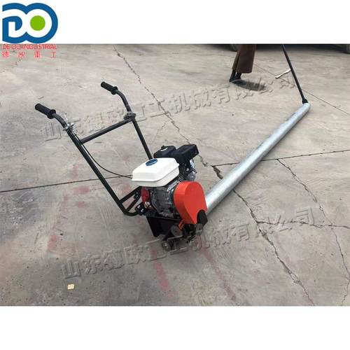 手拉式河堤混凝土整平机 河堤混凝土摊铺机 电动混凝土整平机