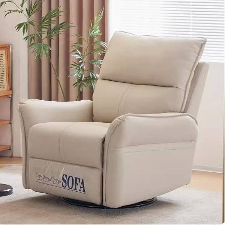 沙发单人摇椅懒人多功能电动可坐躺客厅现代小户型按摩猫爪皮家具