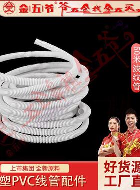 MPVC联QGH波塑燃电工纹套管20MM波阻纹管销售20M