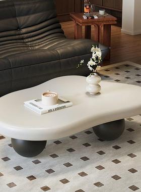 新厅款搭色几云朵ORX茶法式复古客家用简约油风云朵小茶几卧奶室