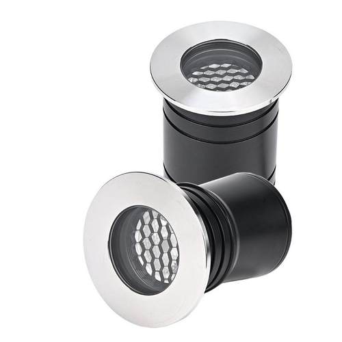 户外防水不F105锈钢地灯嵌入灯地埋埋台庭院泳池别墅阶景观亮化地