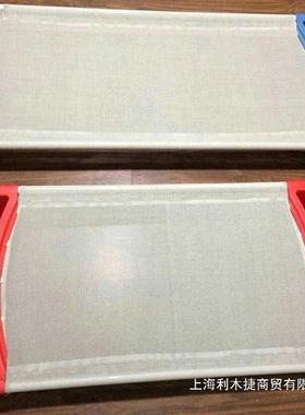 幼OHA儿园塑料蓝布床午休网床布早教小童休床折网叠床息塑料网床