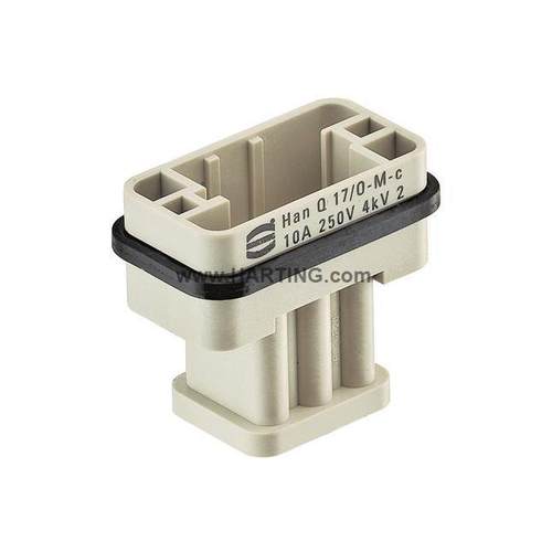 HARTING浩亭重1载连接器航空插头FAN092011730H01anQ7/0-M-c10A