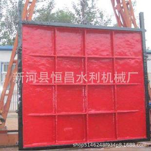 恒昌牌pgz1.2m铸铁闸门圆闸门方闸门双向止水闸门机闸一体式闸门