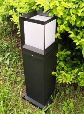 现代方形BY-P1208坪LED草灯PC罩地公园场广草路灯酒店菜馆别墅门