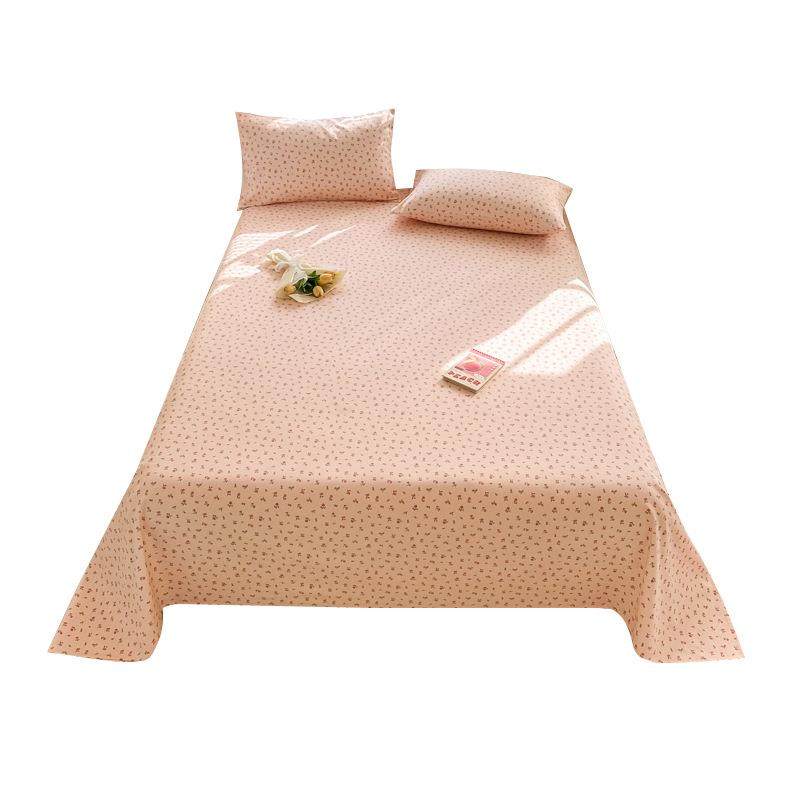 加厚件FS737706纯棉老粗布床单件学舍单生宿单人棉麻被单双人枕套,床上用品,床单,淘宝优惠券,粉丝福利购,淘宝优惠卷