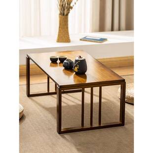 炕桌楠竹桌飘窗小茶几卧榻榻米日式矮桌桌子茶小子室坐地折叠IOB