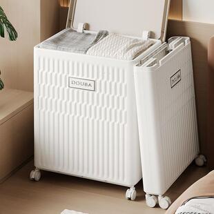 衣收服纳箱大容量超大家用功翻盖理箱DF-7646带轮可整折叠多能被