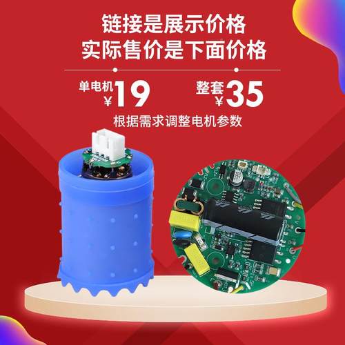 10W转无刷直3流电机干手机吹风IGU机用马2达12V24V20V10V可开发