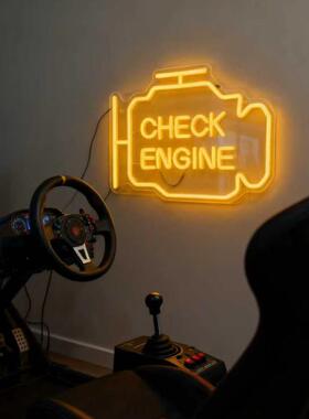 机械灯牌示室发光灯牌RJH霓虹灯ld霓虹灯招牌广内告牌e指牌