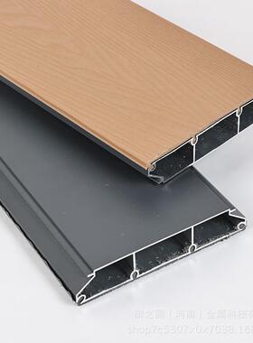 合源头厂家铝金户外地板替池防腐木塑室外别墅庭院露台鱼木97634