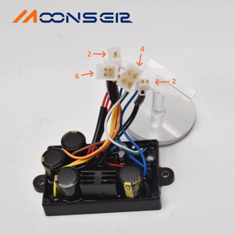 HJ-5K25DH-6 14线5KW汽油机自动电压调节器单相控制稳定器AVR