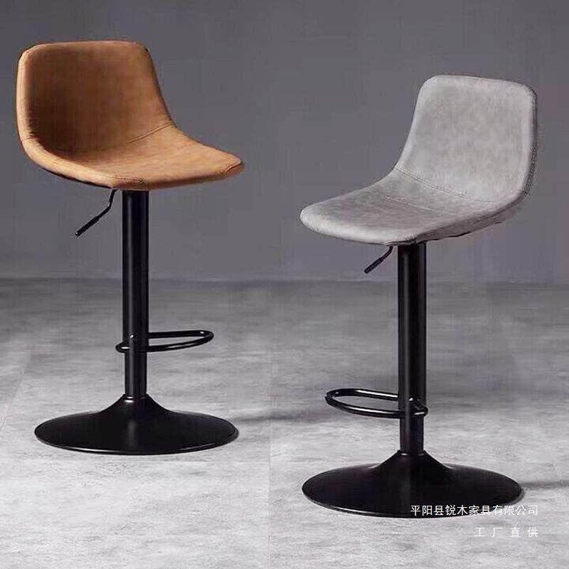 现代简约酒吧椅吧台椅子升降椅高脚凳前柜台手机店展会租凭活动椅