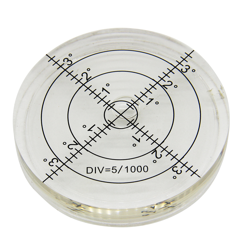 万象水平仪塑料水准泡超大圆形水平珠仪检测仪器水平气泡