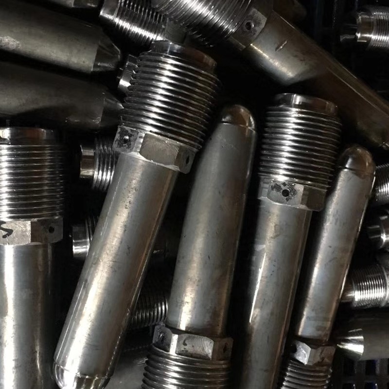 海天注塑机前体炮筒法兰加工前机筒新款配件加硬氮化喷嘴射嘴