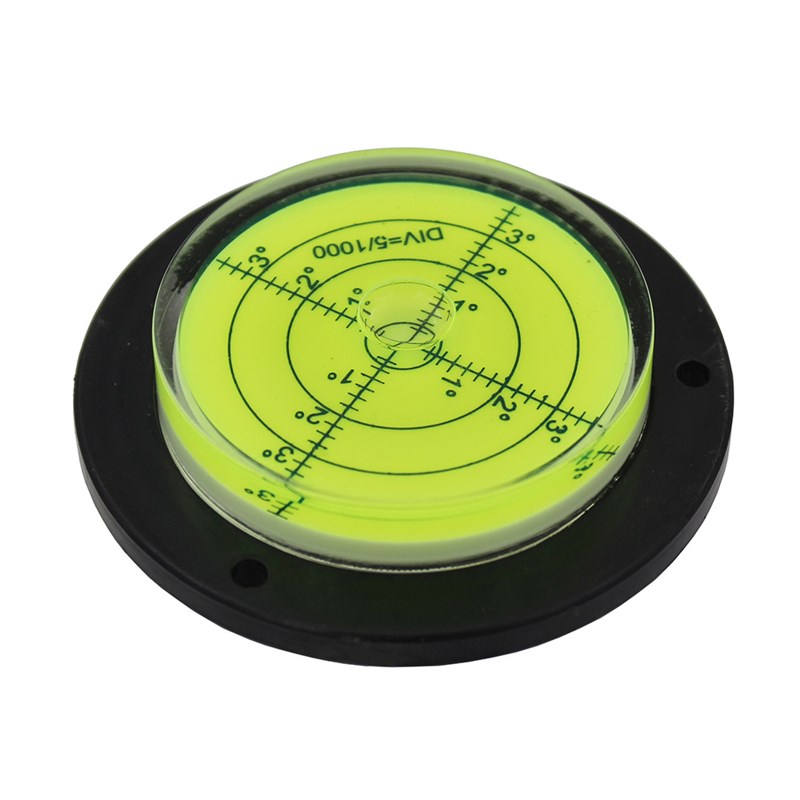 塑料万向水平泡吊车支气腿水平仪钻机调平工具汽车检具水准器