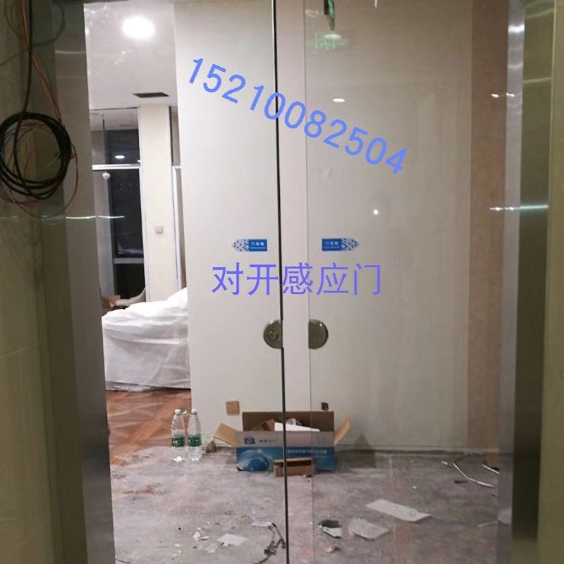北京安装玻璃门钢化玻璃门维修无框自动玻璃门感应门隔断门