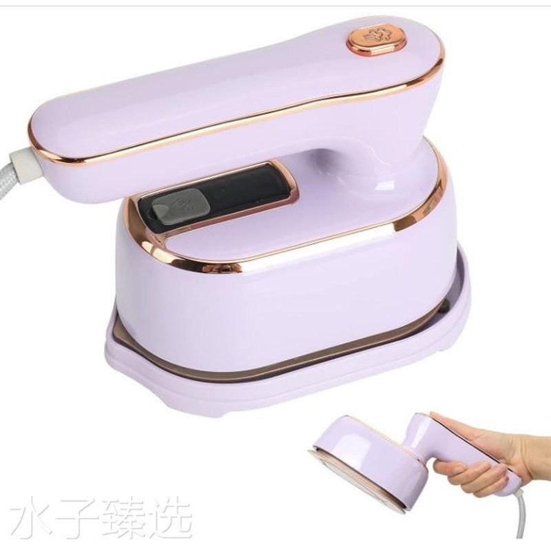 110v伏手持挂烫机迷你蒸汽电熨斗可折叠熨烫机旅行便携小型烫衣机