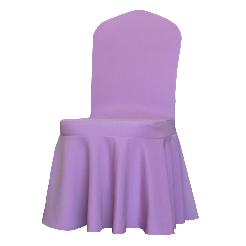 加厚酒店弹力椅通用连体印花座椅餐厅宴会饭店会议婚庆椅子