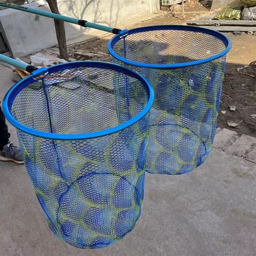 涂胶抄网头防挂钩黑坑加深款钓鱼网兜超轻网铝合金大物网头垂钓