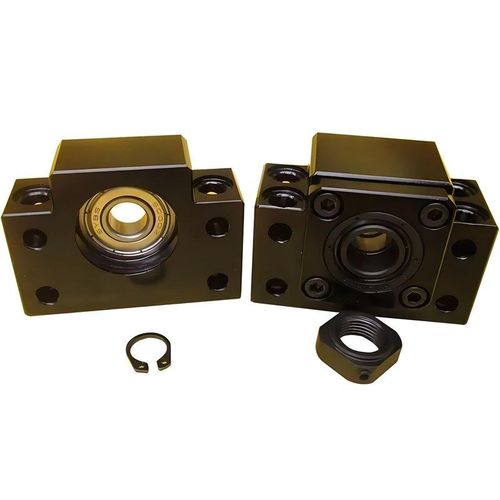 BK/BF12轴承固定k座EK20 EF10 FK25 FF40 AKAF15/30滚珠丝杆支撑