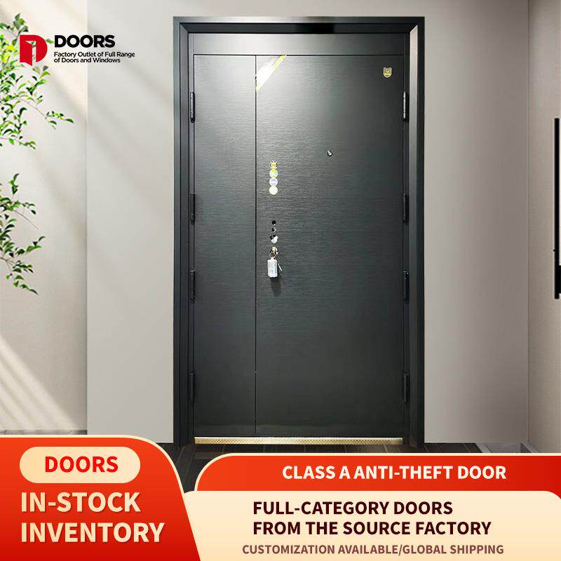 德家福669青森 子母门甲级门家用进入户门安全极简门别墅防盗单门