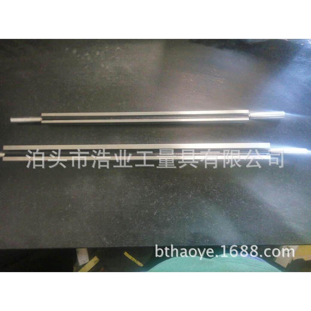 浩业工量具生产四棱平尺1级100 125 150 175 200工具钢0级