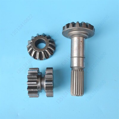 PG001-16160/16130/16120久保田手扶插秧机齿轮箱锥齿轮轴齿轮