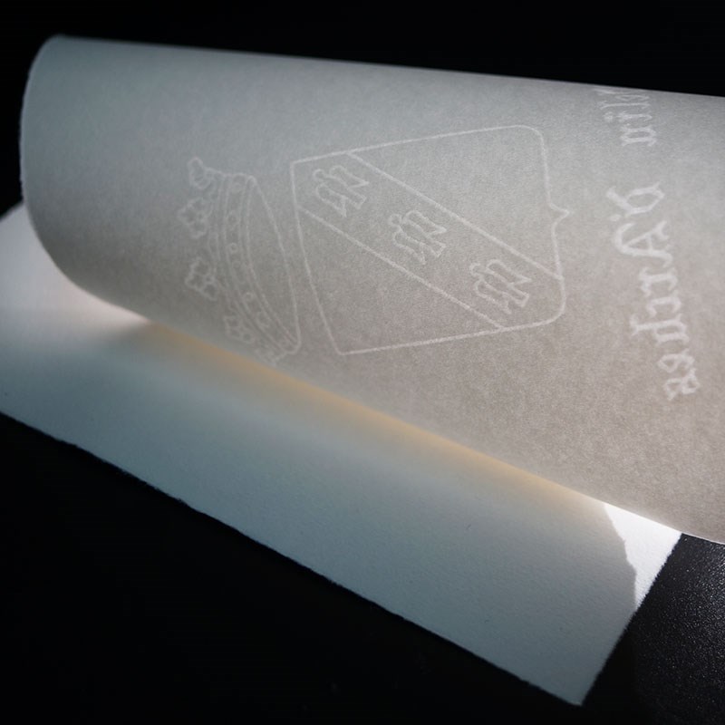 阿诗RCHES邀请函请柬信封收藏官宣用纸手工毛边水印纸水彩纸