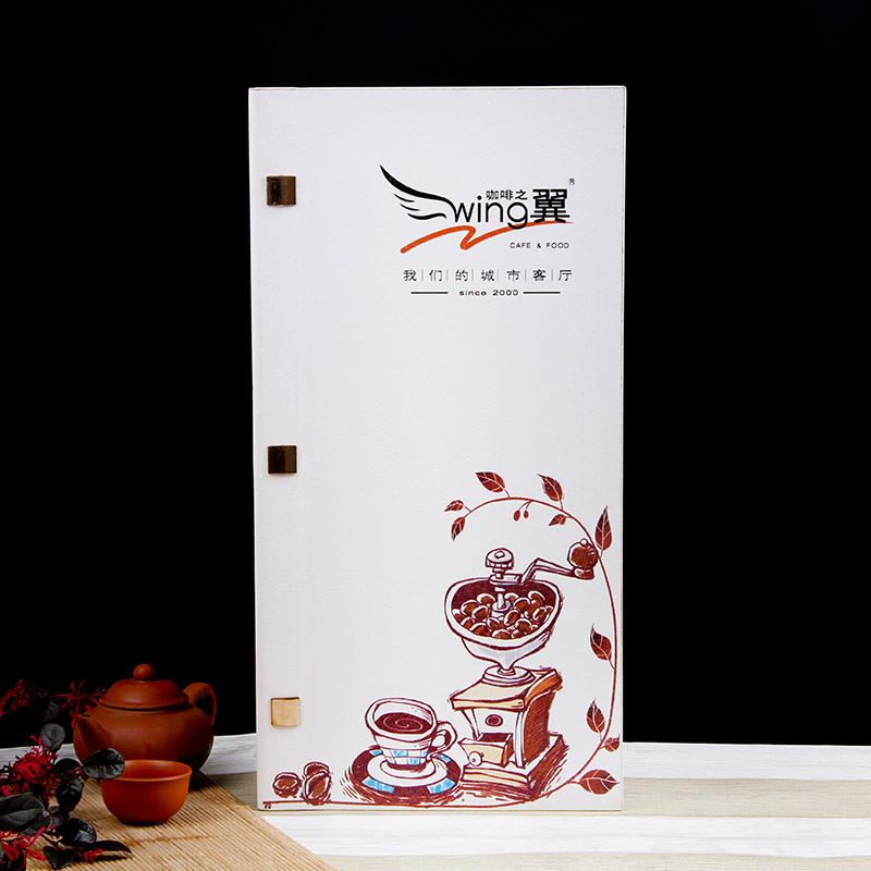 中西餐饭店菜谱点菜单本酒水单活页餐牌设计印刷制作订做定制