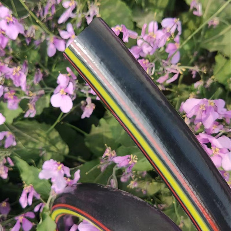 自来家用1寸1.2寸塑料橡胶pvc软管防冻黑色胶皮浇地浇花园水管子