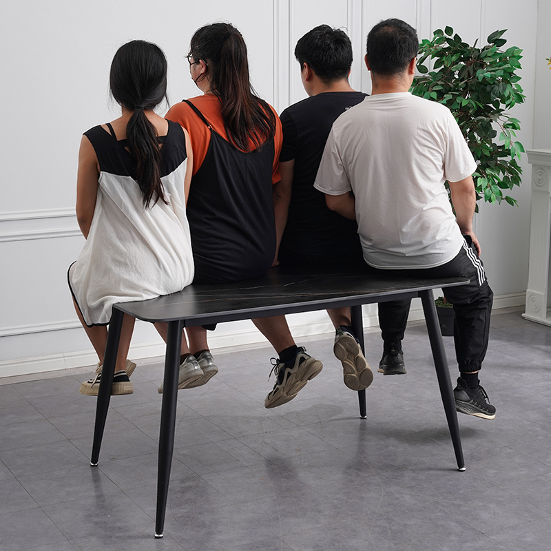 桌腿支架办公桌架子岩板瓷砖铁艺底座餐桌子书桌支撑架大理石桌脚