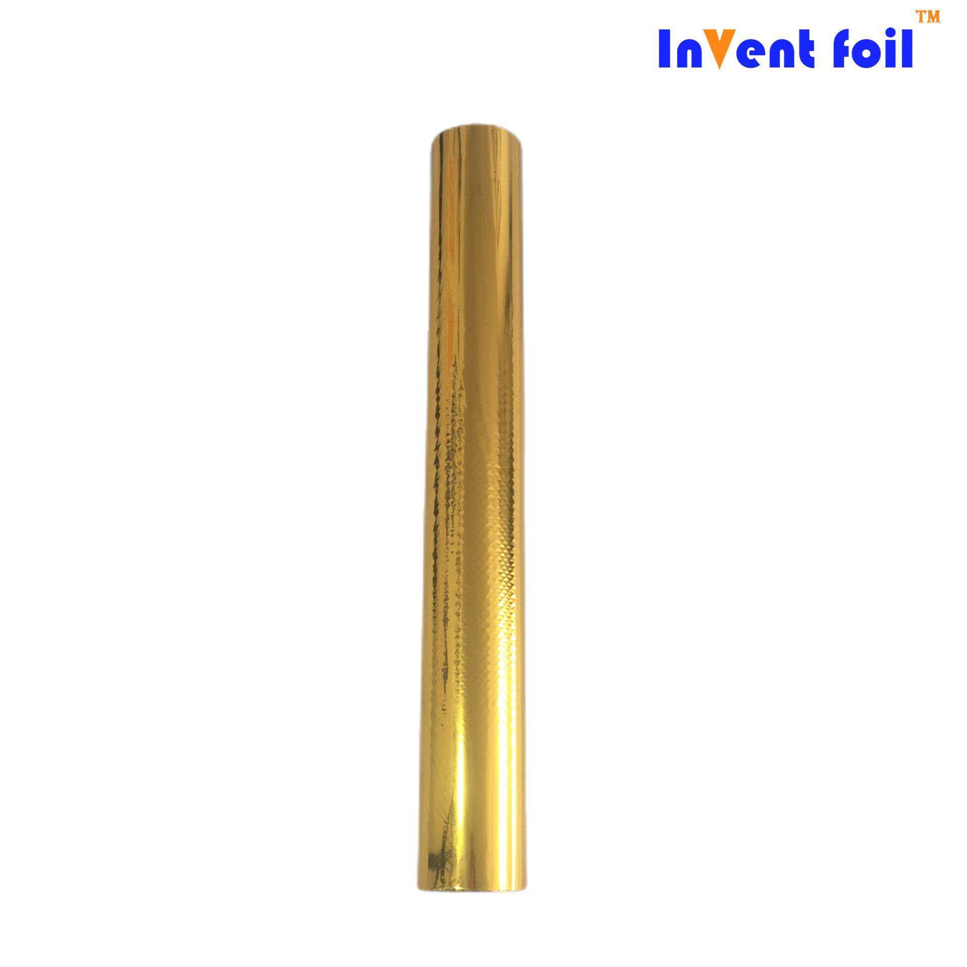 INVENT FOIL金色烫金膜纸塑通用烫印性广颜色齐全电化铝烫金纸