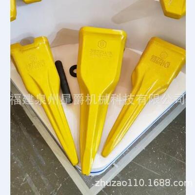 泉州小松PC200-7/210/22/2400-8斗齿矿山尖齿土方平齿618802TLF