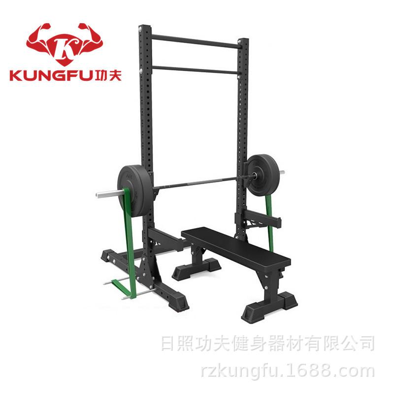 多功能综合力量训练器械深蹲架可调节家用运动健身器材卧推架套装