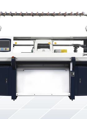 3D飞织鞋面机横机针织14G72寸三系统全自动鞋面机