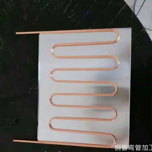 U型弯冷却铜管蛇形弯管换热管 冷却循环冷凝铜管蒸发器紫铜换热管