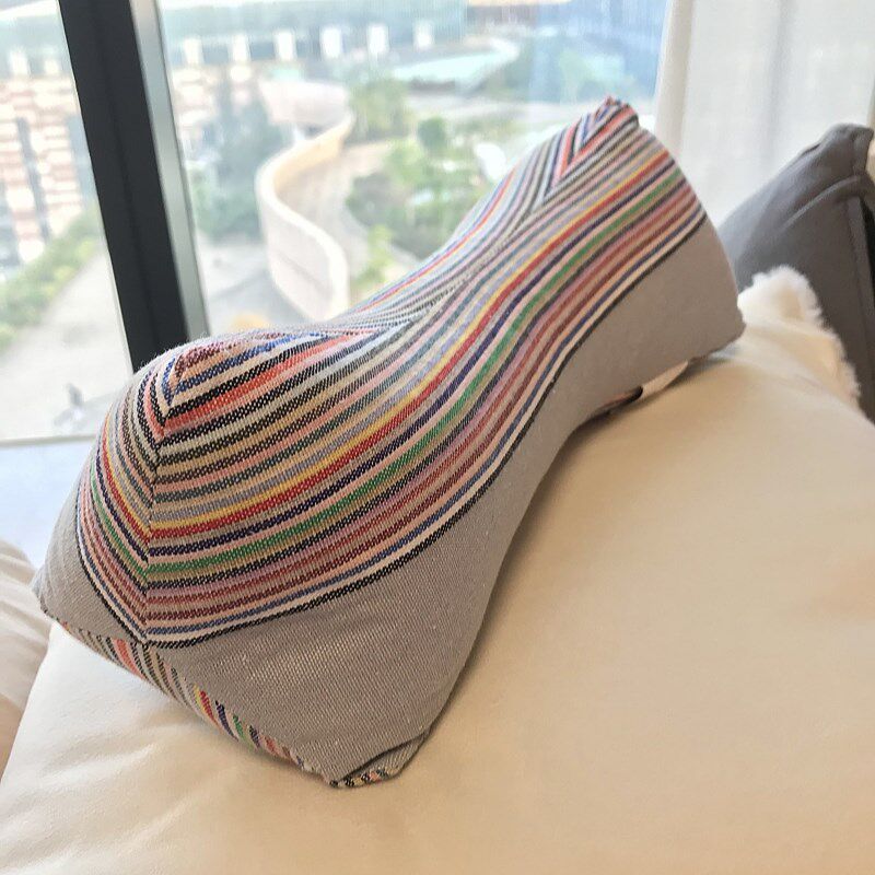 奇魔师荞麦枕头颈椎助睡眠成人骨头护颈枕芯枕荞麦壳三角护黄荆子